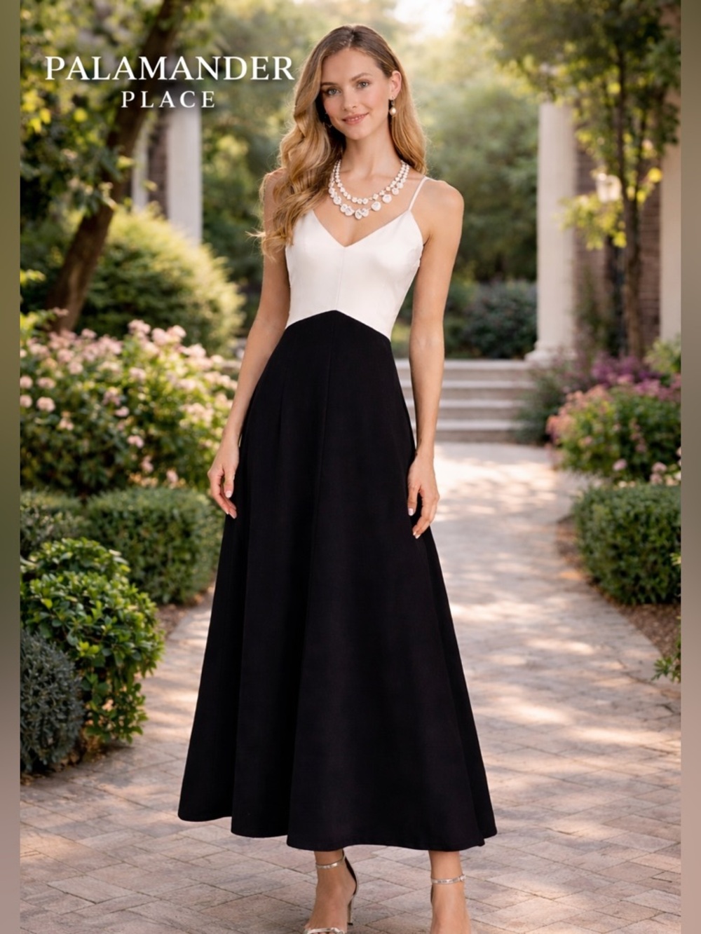 Pomander Place/Tuckernuck,Lorelai Maxi Colorblock  Dress Wedding Classic, Size M